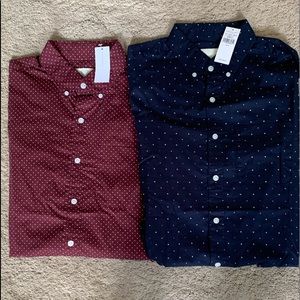 (2) American Eagle Button Up Shirts